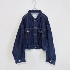 ローリーズファーム　デニムジャケット L 濃紺 ジージャン　デニムジャケット