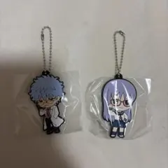 坂田銀八　猿飛あやめ 3年Z組銀八先生 ガチャ キーホルダー 銀魂　ガチャガチャ