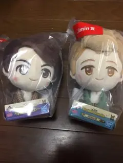 BTS TinyTAN 1番くじ グク&ジミンぬいぐるみセット
