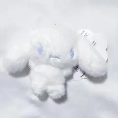 マスコットキーホルダー シナモン シナモロール しろふわ雲でおひるね