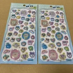 【正規品】たまごっち プチドロップシール　2枚セット