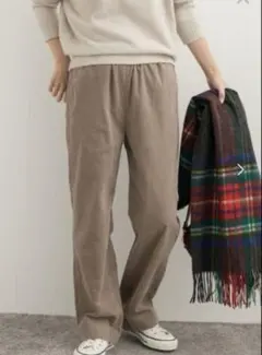 URBAN RESEARCH DOORS コーデュロイイージーパンツ