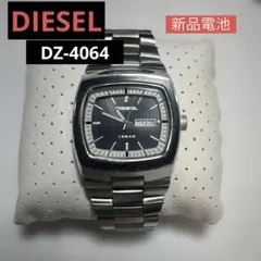 DIESEL DZ-4064 腕時計 稼働品 新品電池　箱付き