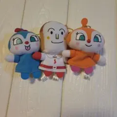 コキンちゃんドキンちゃんしょくぱんまんふわふわ指人形3点セット