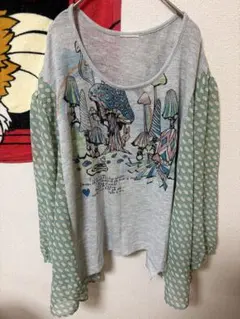 希少✨️アルベロベロ オレボレブラ ぶたさん 長袖チュニック 刺繍