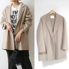 FRAMeWORK リバー ショートコートベージュ フレームワーク