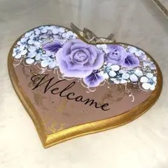 トールペイント作品 薔薇 フラワースタンド ベンチ - メルカリ