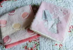 【新品未使用】ハンドタオル2枚