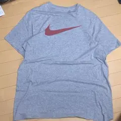00s NIKEナイキ スウォッシュ グレー tシャツ