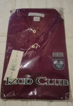 ❇️IZOD CLUB ❇️ポロシャツ❇️ Lサイズ ❇️バーガンディ❇️