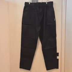 4XL✨ ナイロンパンツ ブラック イージーパンツ 大きいサイズ ボタン