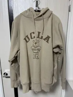 GLOBAL WORK／グローバルワーク／メンズ／パーカー／ベージュ／Mサイズ