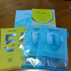 シートマスク　numbuzin 1番2枚 5番2枚 anua2枚　計6枚