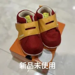 Combi 赤・黄色 ベビーシューズ