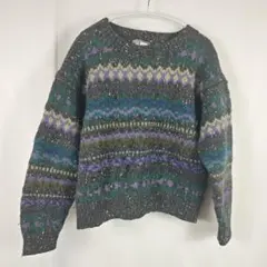 SIMPLE LIFE 長袖セーター グレー系