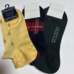 マッキントッシュ靴下　３足