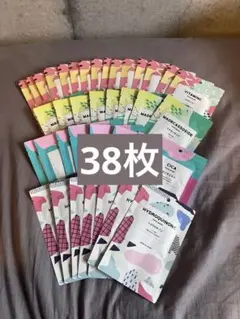 シートマスクセット38枚（ビタミン、ツボクサ、ハイドロキノン、マデカソサイド)