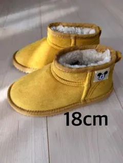 little Weekend ミッキーコラボ ムートンブーツ 18cm