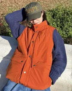 ciaopanic typy オレンジ ダウンベスト