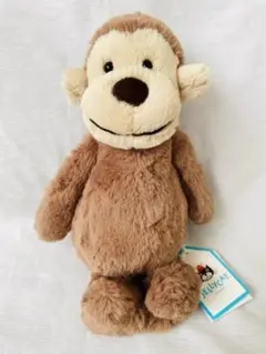 新品 タグ付き Jellycat Bashful Monkey Sサイズのサムネイル