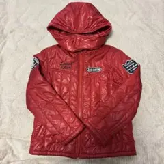 RAD CUSTOM 赤 キルティングジャケット 100cm~