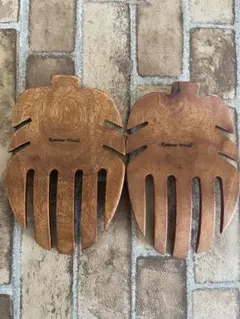 ハワイ カマニウッド サラダサーバー ハワイアン雑誌