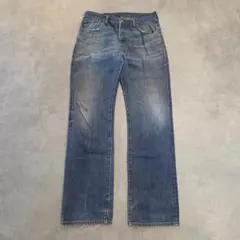 リーバイス501 Levis W38 鬼ヒゲ ハチノス 青 古着 21028 - メルカリ