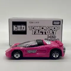 トミカ 組み立て工場 TDM ハヤテ ミニカー ピンク 【箱有り】