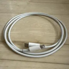 Apple Lightningケーブル ホワイト