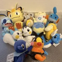 Pokémon タマザラシ ニャース コダックRM ぬいぐるみ まとめ売り 新品 Pokémon タマザラシ メッソン コダック RM ぬいぐるみ まとめ売り