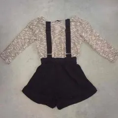 未使用✨CECIL McBEEサス付きショーパン＆ニット✨