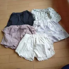 110サイズ ハーフパンツ まとめ売り