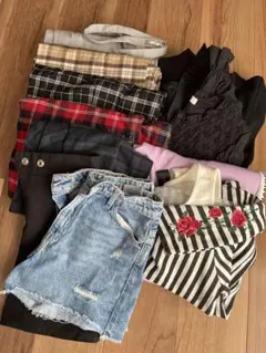 値下げ　キッズ服 11点セット カジュアル　160cm