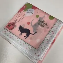 Hallmark ハンカチ 猫 ピンクのサムネイル