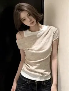 レディース　トップス　韓国　SHEIN