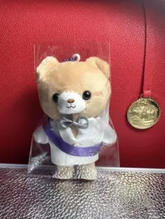 テディベア　マスコット　パープル　キンプリ