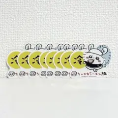 ちいかわラーメン豚 モモンガ ステッカー