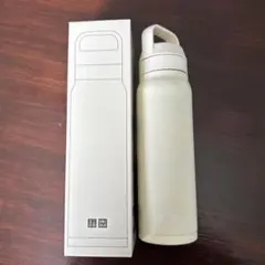 UNIQLO ステンレスボトル　感謝祭ノベルティー　ホワイト