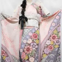 d*2様 【Sweet Angel】振袖 青 花柄 成人式・前撮りにおすすめ | Mercari