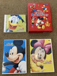 【美品】DWE ファミリーダンスパーティ フルセット DWE Dance!Dance! Family dance party セット
