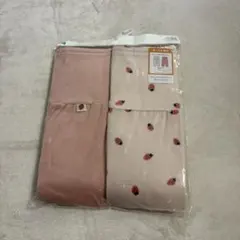新品　スペアパンツ　いちご　ピンク　２枚セット　パジャマ