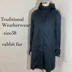 もふもふラビットファー♡トラディショナルウェザーウェア♡トレンチコート