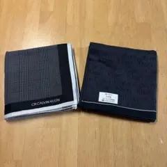 CK CALVIN KLEIN ハンカチ 2枚セット