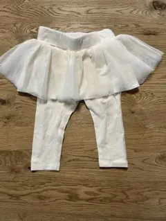 baby GAP ホワイトチュチュ付きレギンス 6-12ヶ月