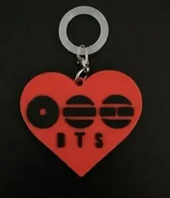 BTS ハート型キーホルダー　アリラン　めじるしアクセサリー