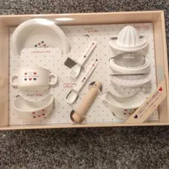 (新品未使用)ベビー食器セット 赤ちゃんの城 日本製