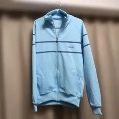 80s adidas デサント製 西ドイツ トラックジャケット サイズO 青XL