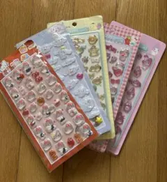 ボンボンドロップ風シール サンリオ 5枚セット