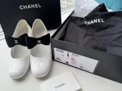 CHANEL ココマーク　メリージェーン　パンプス 36のサムネイル
