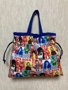 【入手困難】PETS ROCK ❤️巾着バッグ②